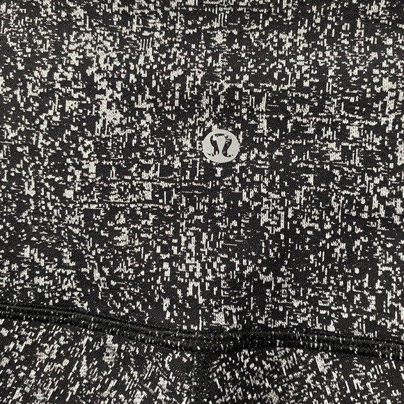 Lululemon Wunder Under Pants Hi-Rise. Luon Suited Jacquard White Size 4 - Picture 10 of 12